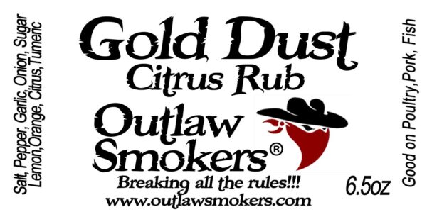 Outlaw Smokers Wood Pellet Grill Gold Dust Citric Acid